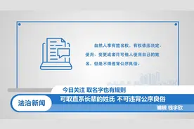 取名字也有规则，可取直系长辈的姓氏，不可违背公序良俗视频封面