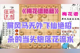 屏风马不传绝学，天外飞仙声东击西神招，学会了棋力蹭蹭的上涨视频封面