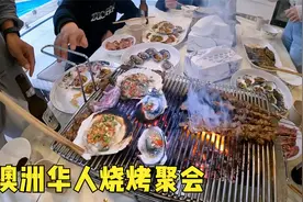 环球旅行1202天：蔡阿姨准备了羊肉串，生蚝，扇贝，安格斯牛肉！视频封面