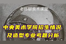 中央美院招生情况以及造型专业考题分析视频封面
