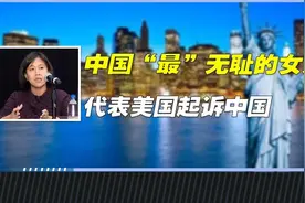 美国华裔贸易代表戴琪，帮助美国起诉中国，扬言为美国的利益而战视频封面