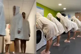 现实版贪吃蛇？女生宿舍自创独特走路方式，室友们出场网友乐了视频封面