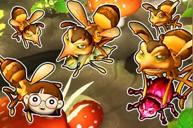 虫虫大作战 野生黄蜂在我脸上采蜜，把我戳成了密集水痘脸！视频封面