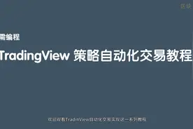 [TradingView自动化交易] 3.参数配置。量化交易下单配置视频封面