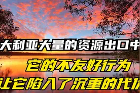澳大利亚大量资源出口我国，它的不友好行为让其陷入了惨重的代价视频封面
