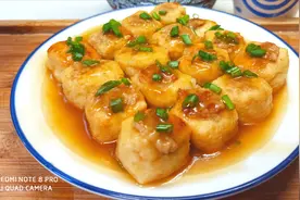 两块钱的豆泡这样做豆腐酿肉，一口一个根本停不下来，家乡的味道