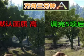顶配玩方舟都糊？低配玩方舟都卡？调完这几项华丽变身猛涨50帧！