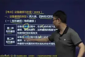第21讲：设备磨损与补偿及设备更新方案的比选原则视频封面