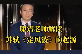 康震老师解读：苏轼《定风波》的起源竟是一场小雨视频封面