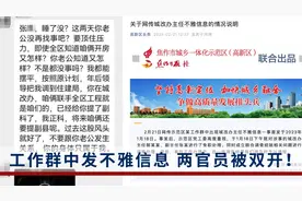 “你的身体只属于我”工作群中发不雅信息，河南两官员被双开！