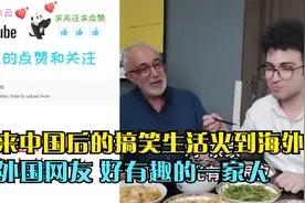 老外来中国后的搞笑生活火到海外 外国网友 好有趣的一家人视频封面