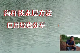 海杆抛竿浮钓鲢鳙找水层方法，自用经验分享，不是很快速但有效