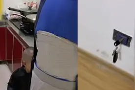 吓坏了！2岁男童把钥匙插进插座被电得大哭，爸爸发视频提醒家长视频封面
