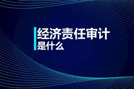 注会知识点：经济责任审计是什么视频封面