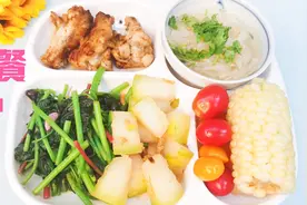 北京女子做2个人午饭也分餐制，3菜1汤30分钟搞定，2种不同主食
