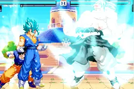 街机游戏：如果布罗利变成超蓝，贝吉特和悟空能否打赢他