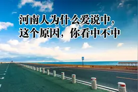 河南人为什么爱说中，这个原因，你看中不中
