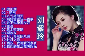 柔情似水：刘紫玲红色经典歌曲精选12首