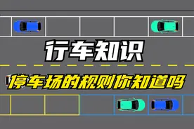 在停车场有不同颜色的停车标线，但你知道这些线的作用是什么吗？视频封面