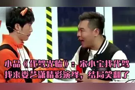 小品《代驾光临》：宋小宝找代驾找来娄艺潇精彩演绎，结局笑翻了视频封面