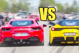法拉利488 GTB vs 法拉利458 Speciale视频封面