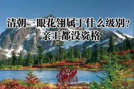 清朝三眼花翎属于什么级别？亲王都没资格视频封面