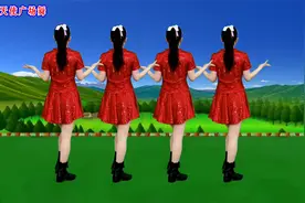 零基础广场舞《走天涯》简单易学32步，背面带跳，老少都喜欢