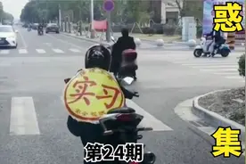 小车贴巨型实习车标，危险程度满级视频封面