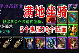 【魔兽世界】满地坐骑!5个鬼服10个位面! 再也不怕野外稀有被抢了视频封面