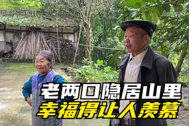 四川偏远农村，80岁老夫妻隐居山里犹如世外桃源，幸福得让人羡慕视频封面