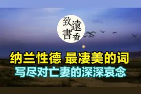 纳兰性德最凄美的一首词，写尽对亡妻的深深哀念，读来感人至深！视频封面