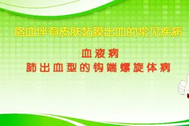 咯血时伴有发热胸痛是怎么回事？医生提醒，要警惕这几种严重疾病视频封面