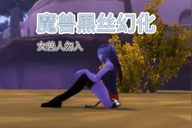 暴雪真是太懂玩家了 目前魔兽唯一黑丝幻化