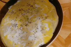 早餐不用买教你做杂粮煎饼，面糊比例详细告诉你，好吃又简单