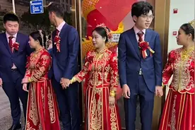 3胞胎姐妹同日出嫁场面轰动，宾客：只需随一份礼，办了60多桌视频封面