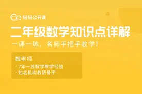 小学二年级数学知识点详解5:认识时间视频封面