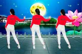 爆火情歌广场舞《伤心酒吧》背面演示，网红流行舞，歌醉舞美