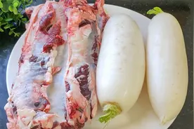 3斤牛腩2个萝卜，这做法在广东出了名，一次做一大盘，好吃又过瘾视频封面