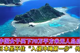 中国女子买下70万平方米无人岛后，日本坐不住了视频封面