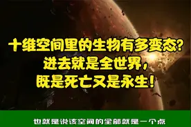 十维空间里的生物有多变态？进去就是全世界，既是死亡又是永生！视频封面