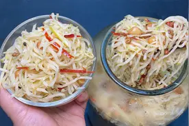 河南芥菜丝的腌制方法，一天就能吃，一次腌10斤，放半年也不会坏