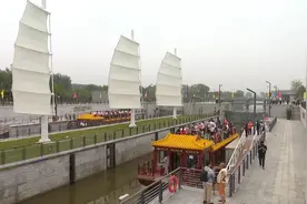 京杭大运河北京段通航！游客可乘船饱览全线风光视频封面