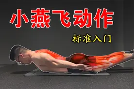 小燕飞标准入门，腰痛必练，但是要做对动作视频封面