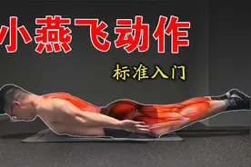 小燕飞标准入门，腰痛必练，但是要做对动作视频封面