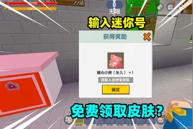 迷你世界：输入迷你号就能免费领取皮肤？这地图真有这么神奇吗