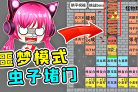 躺平文字噩梦模式！我家被一堆虫子堵门了！秀儿解说视频封面