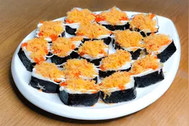 肉松海苔包饭（寿司）的做法，不用手巧也能做出好看的模样视频封面