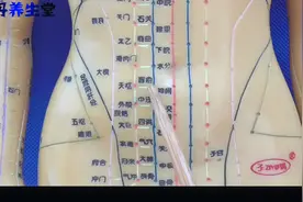 盲俞穴功效：固肾滋阴。每天坚持按摩可治疗便秘，腹痛等