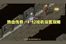 热血传奇：F 12挂机设置攻略