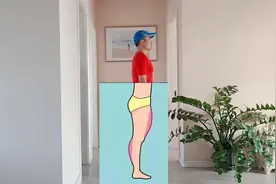 我不喜欢这样的体态，让人腿粗、腿弯，坚持1个动作，改善膝超伸视频封面